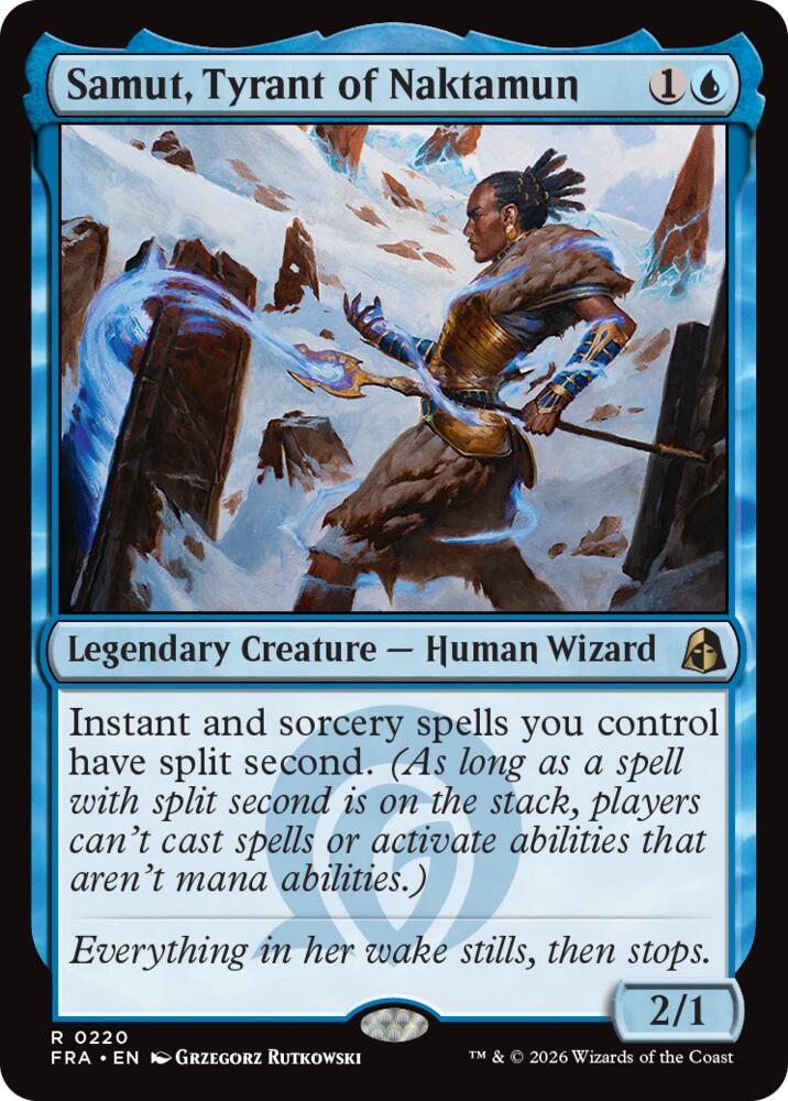 Samut, Tyrant of Naktamun (Reality Fracture)(FRA-220)(R)
