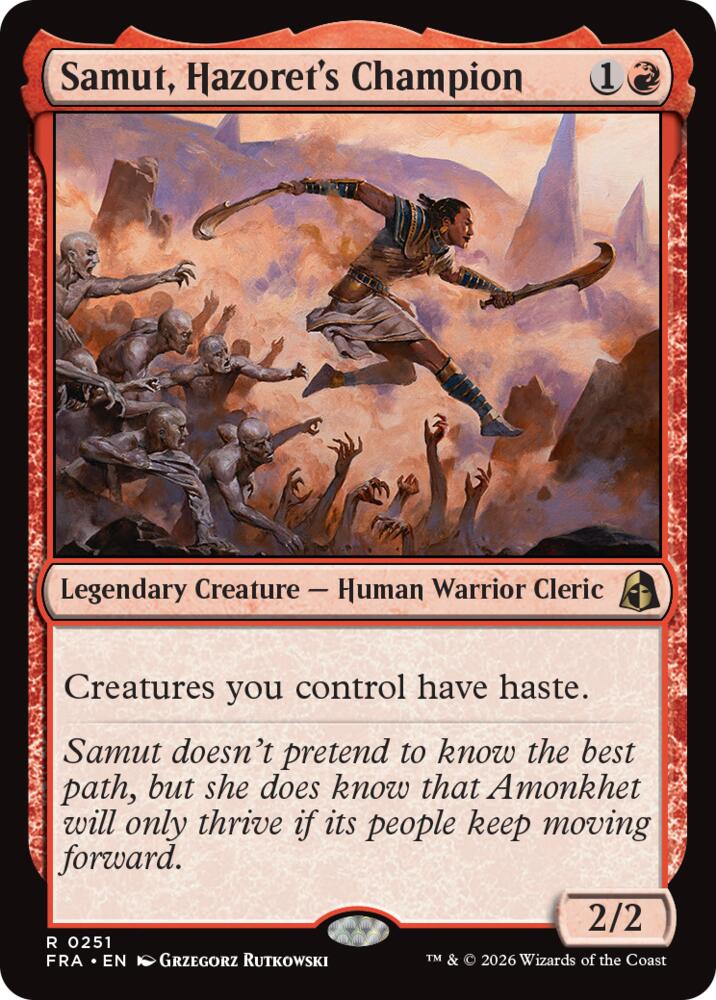 Samut, Hazoret's Champion (Reality Fracture)(FRA-251)(R)