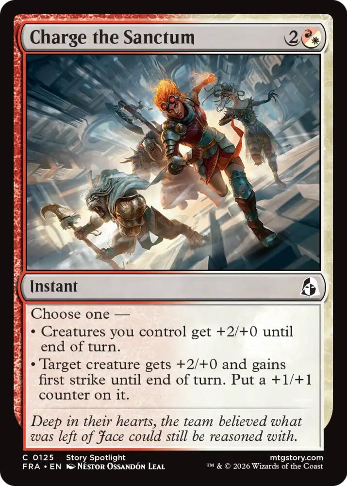 Charge the Sanctum (Reality Fracture)(FRA-125)(C)