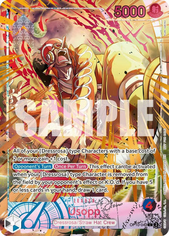 Usopp [Flame-Flame Fruit Coliseum] [Foil] (One Piece Promotion Cards)(OP10-042)(L)