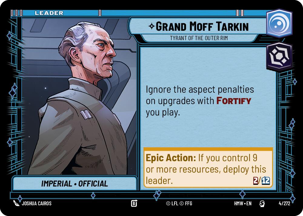 Grand Moff Tarkin - Tyrant of the Outer Rim (Homeworlds)(HMW-4/272)(S)