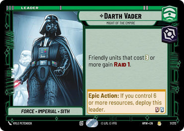 Darth Vader - Might of the Empire (Homeworlds)(HMW-7/272)(R)