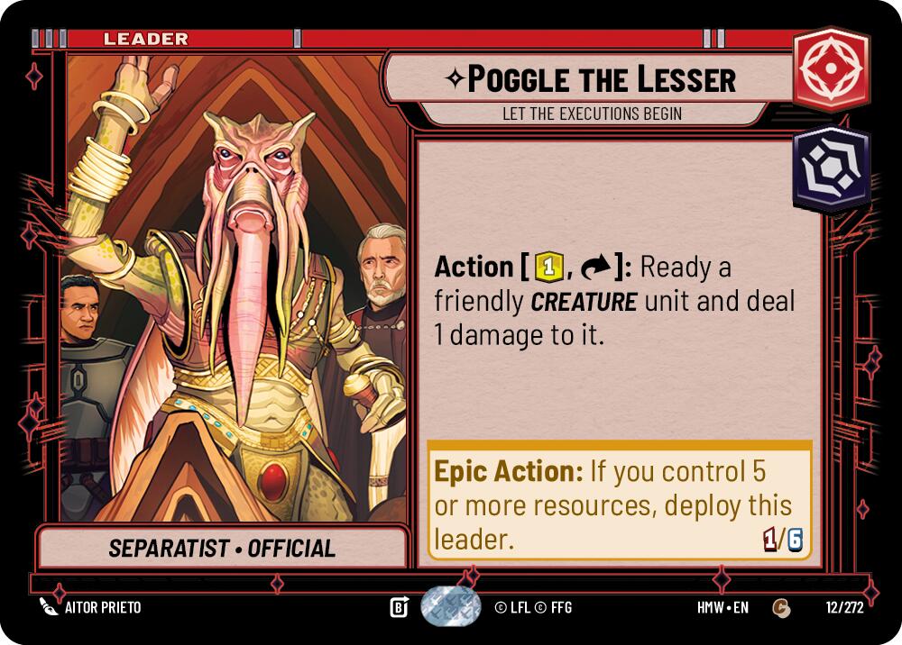 Poggle the Lesser - Let the Executions Begin (Homeworlds)(HMW-12/272)(C)