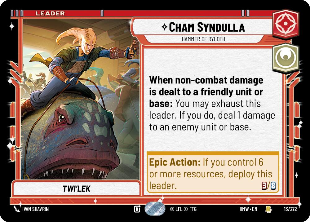 Cham Syndulla - Hammer of Ryloth (Homeworlds)(HMW-13/272)(R)
