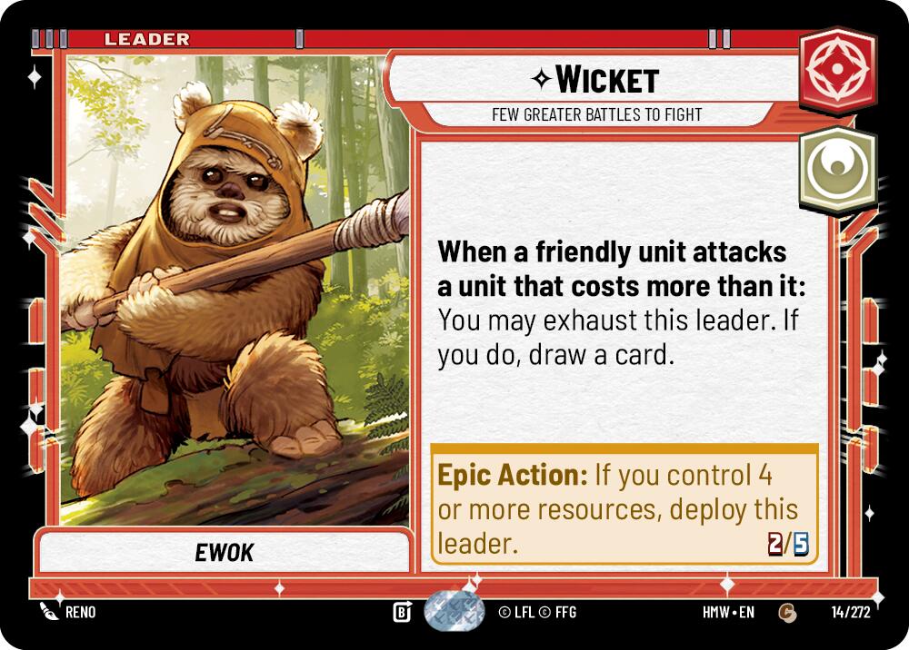 Wicket - Few Greater Battles to Fight (Homeworlds)(HMW-14/272)(C)