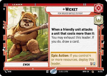 Wicket - Few Greater Battles to Fight (Homeworlds)(HMW-14/272)(C)