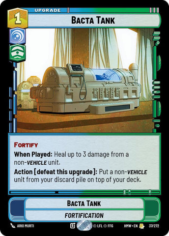 Bacta Tank (Homeworlds)(HMW-37/272)(R)