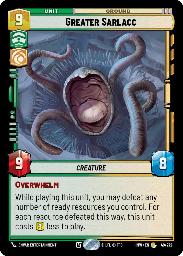 Greater Sarlacc (Homeworlds)(HMW-49/272)(R)