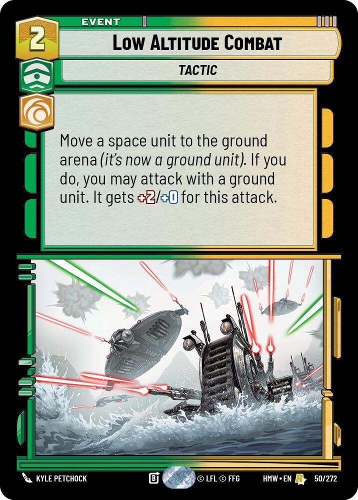 Low Altitude Combat (Homeworlds)(HMW-50/272)(R)