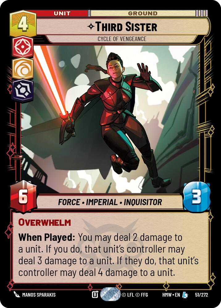 Third Sister - Cycle of Vengeance (Homeworlds)(HMW-51/272)(L)