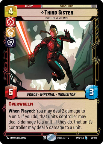 Third Sister - Cycle of Vengeance (Homeworlds)(HMW-51/272)(L)