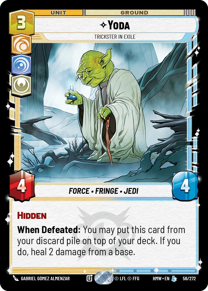Yoda - Trickster in Exile (Homeworlds)(HMW-56/272)(L)