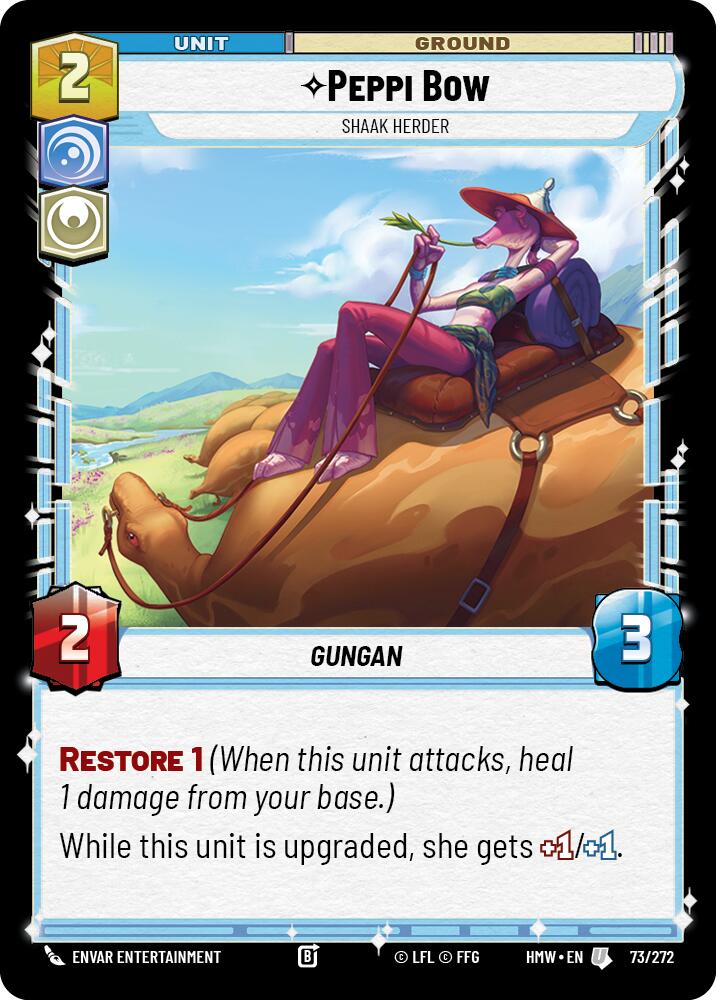Peppi Bow - Shaak Herder (Homeworlds)(HMW-73/272)(U)
