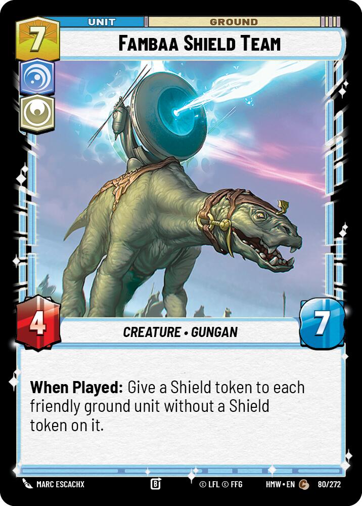Fambaa Shield Team (Homeworlds)(HMW-80/272)(C)
