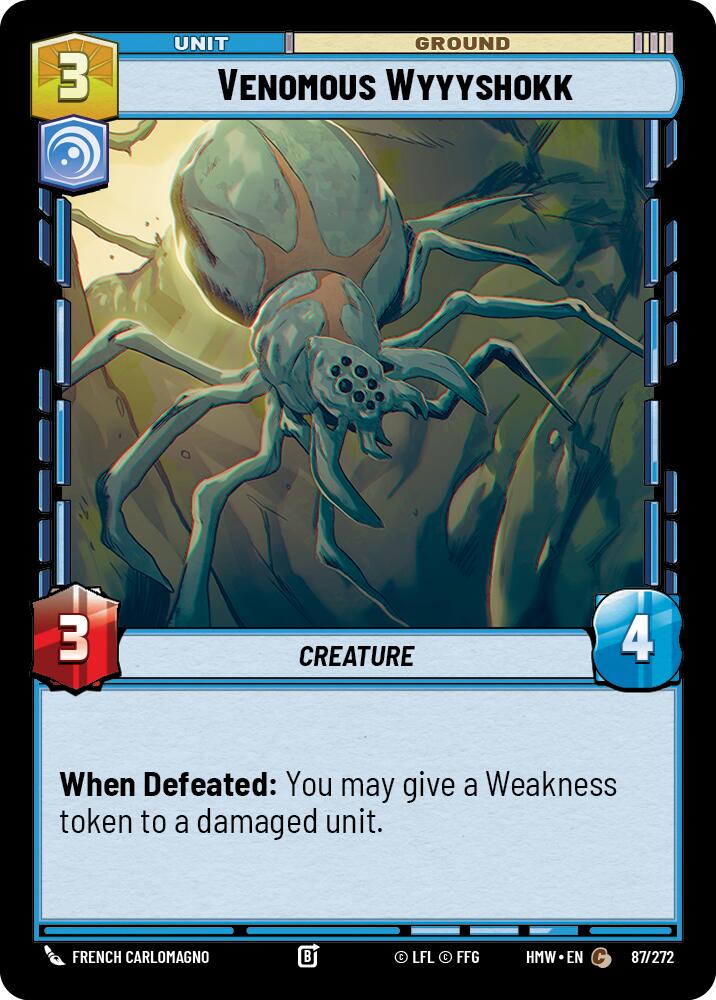 Venomous Wyyyshokk (Homeworlds)(HMW-87/272)(C)