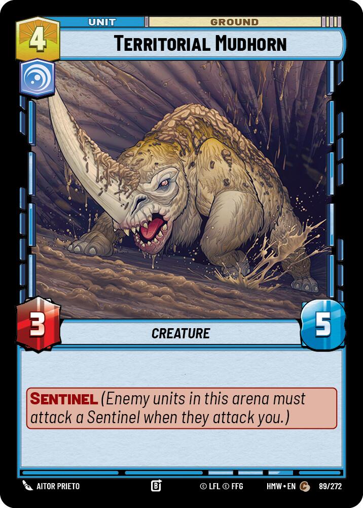 Territorial Mudhorn (Homeworlds)(HMW-89/272)(C)