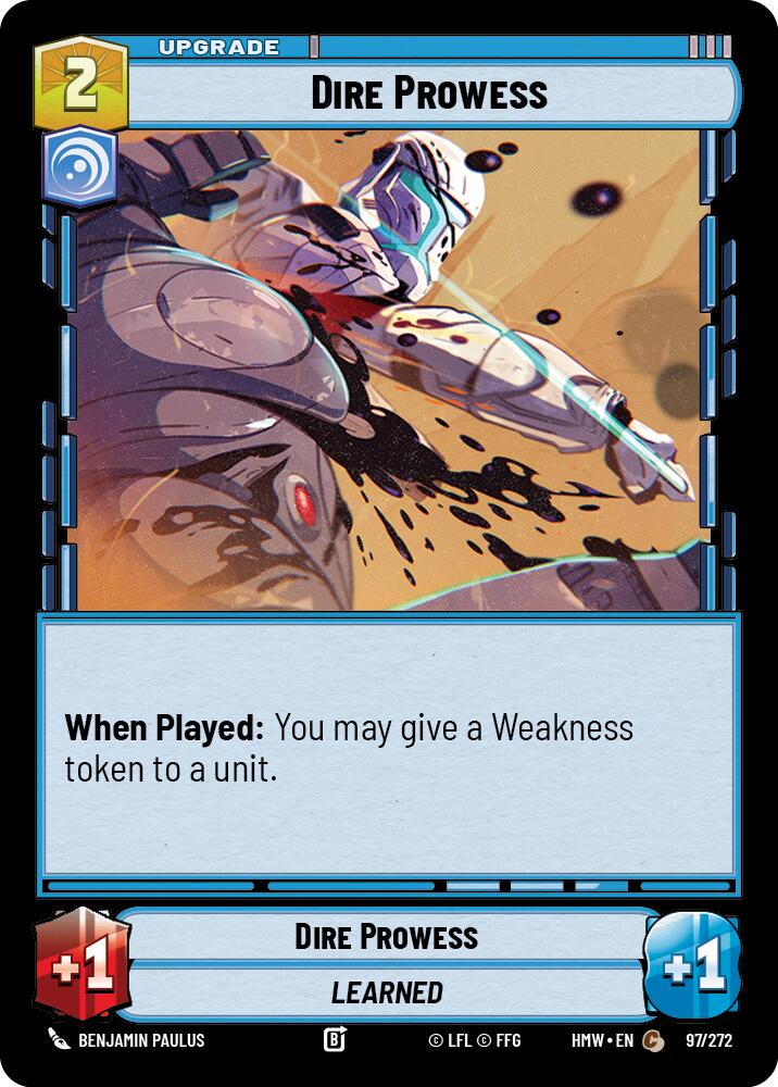 Dire Prowess (Homeworlds)(HMW-97/272)(C)