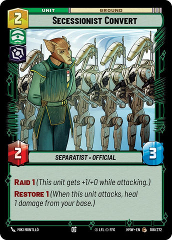 Secessionist Convert (Homeworlds)(HMW-106/272)(C)