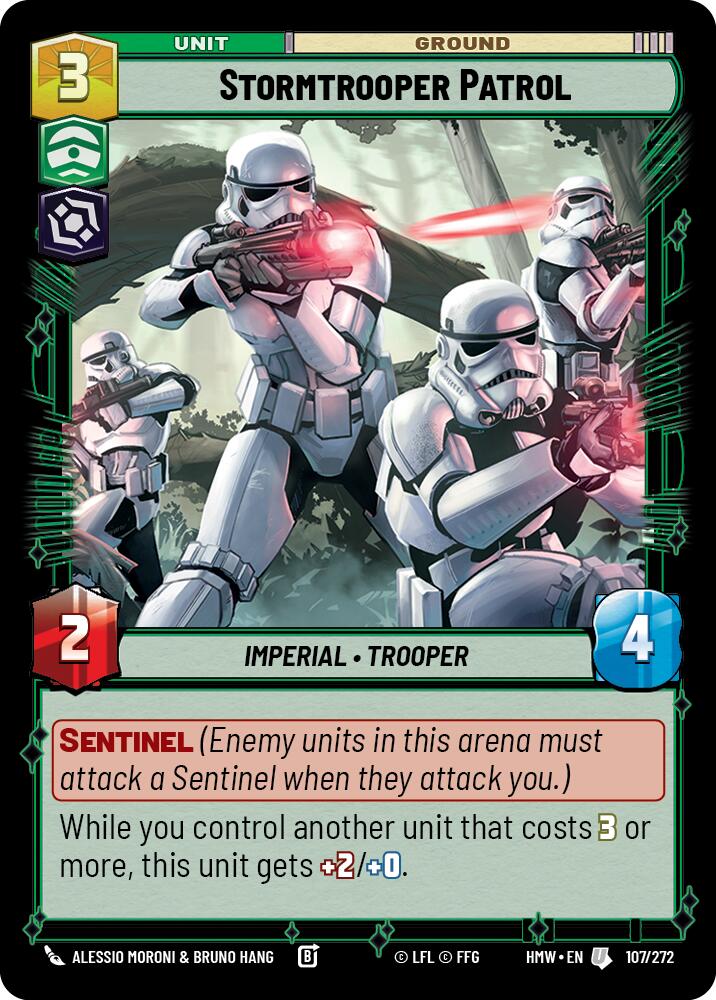 Stormtrooper Patrol (Homeworlds)(HMW-107/272)(U)