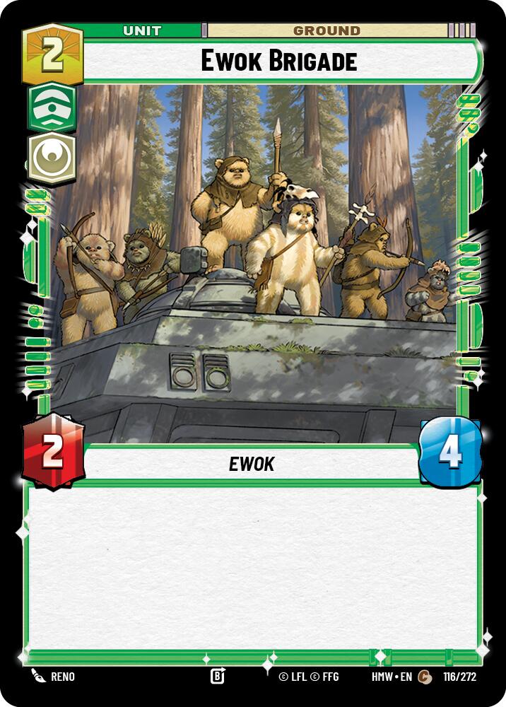 Ewok Brigade (Homeworlds)(HMW-116/272)(C)