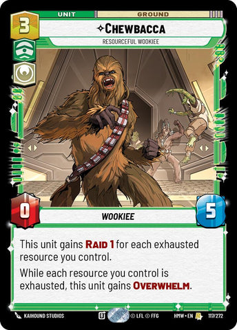 Chewbacca - Resourceful Wookiee (Homeworlds)(HMW-117/272)(R)
