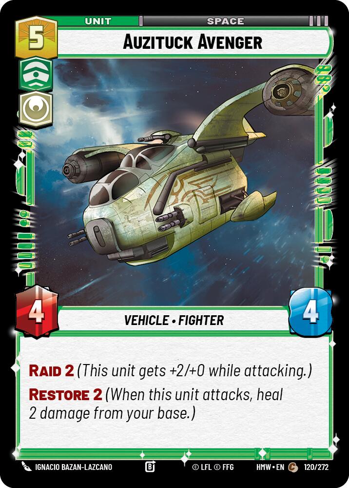 Auzituck Avenger (Homeworlds)(HMW-120/272)(C)