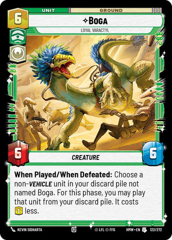Boga - Loyal Varactyl (Homeworlds)(HMW-122/272)(U)