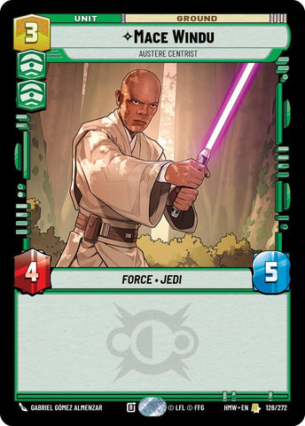 Mace Windu - Austere Centrist (Homeworlds)(HMW-128/272)(R)