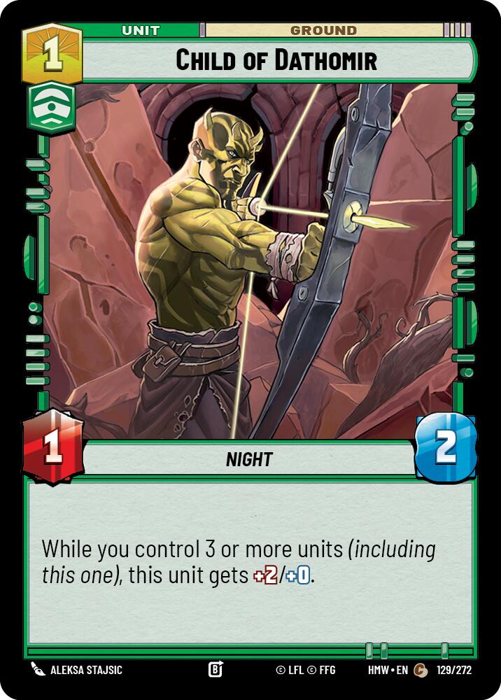 Child of Dathomir (Homeworlds)(HMW-129/272)(C)