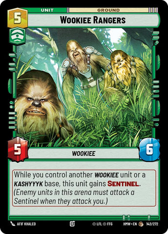 Wookiee Rangers (Homeworlds)(HMW-142/272)(C)