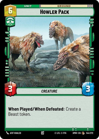 Howler Pack (Homeworlds)(HMW-144/272)(C)