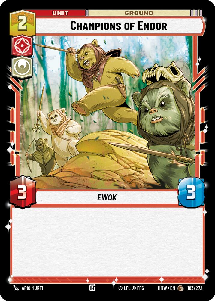 Champions of Endor (Homeworlds)(HMW-163/272)(C)
