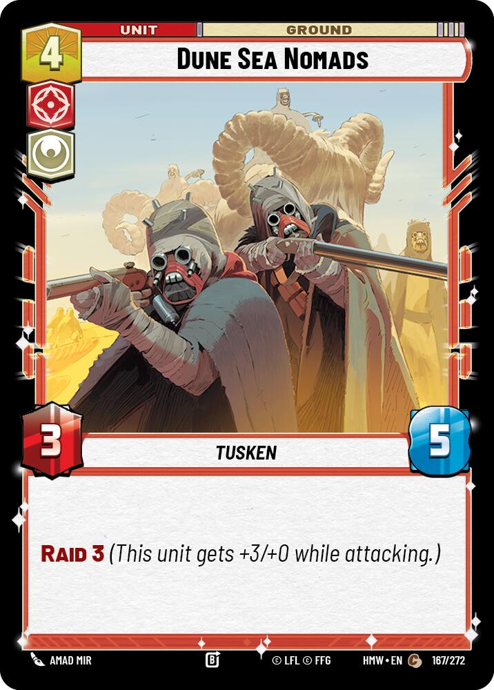 Dune Sea Nomads (Homeworlds)(HMW-167/272)(C)
