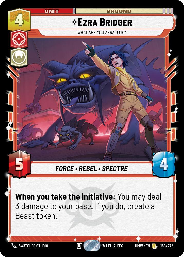 Ezra Bridger - What Are You Afraid Of? (Homeworlds)(HMW-168/272)(R)