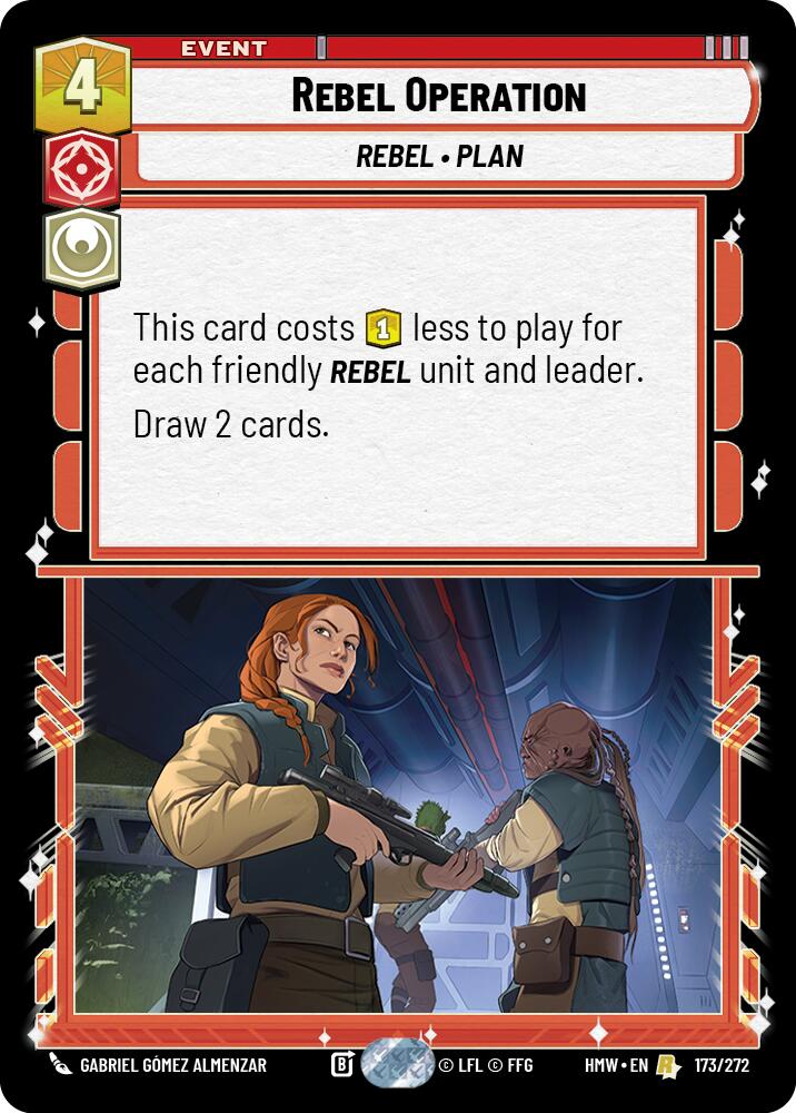 Rebel Operation (Homeworlds)(HMW-173/272)(R)