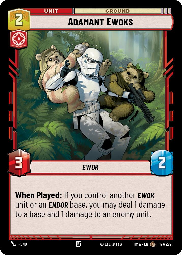 Adamant Ewoks (Homeworlds)(HMW-177/272)(C)