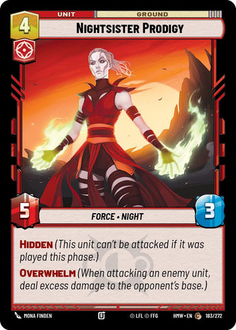 Nightsister Prodigy (Homeworlds)(HMW-183/272)(C)