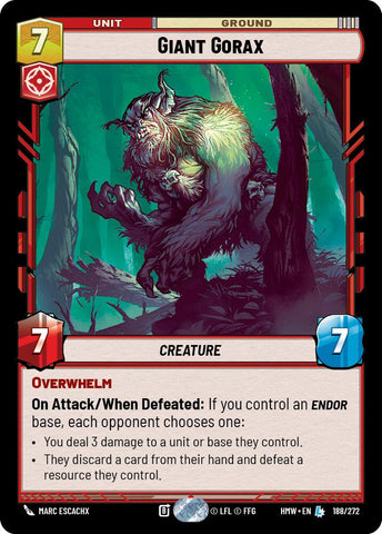 Giant Gorax (Homeworlds)(HMW-188/272)(L)