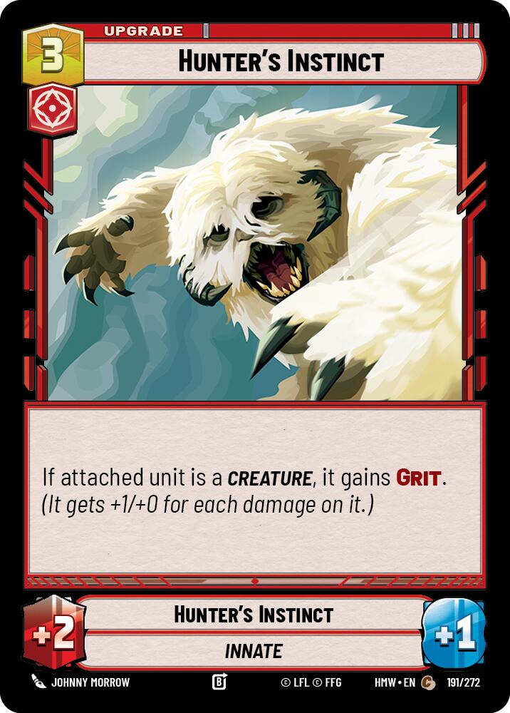 Hunter's Instinct (Homeworlds)(HMW-191/272)(C)