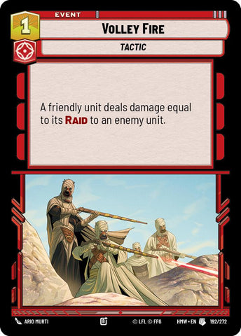 Volley Fire (Homeworlds)(HMW-192/272)(U)