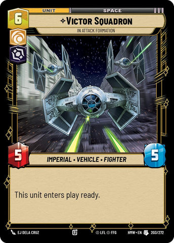 Victor Squadron - In Attack Formation (Homeworlds)(HMW-203/272)(U)