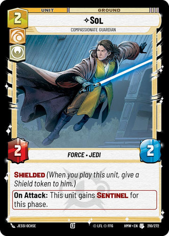 Sol - Compassionate Guardian (Homeworlds)(HMW-210/272)(U)