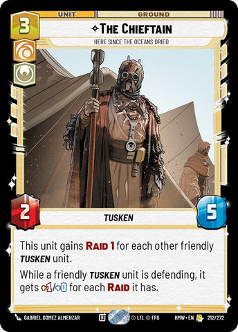 The Chieftain - Here Since the Oceans Dried (Homeworlds)(HMW-212/272)(R)