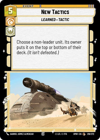 New Tactics (Homeworlds)(HMW-218/272)(C)