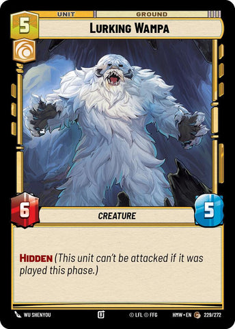 Lurking Wampa (Homeworlds)(HMW-229/272)(C)