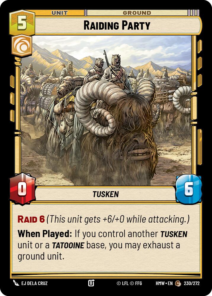 Raiding Party (Homeworlds)(HMW-230/272)(C)