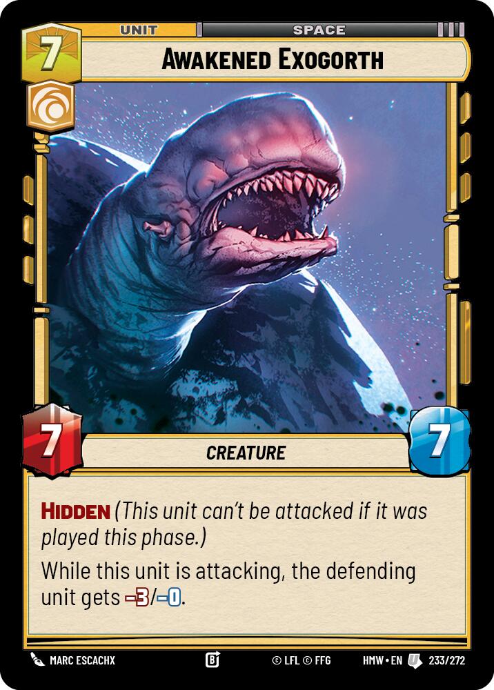 Awakened Exogorth (Homeworlds)(HMW-233/272)(U)