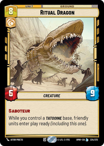 Ritual Dragon (Homeworlds)(HMW-234/272)(L)
