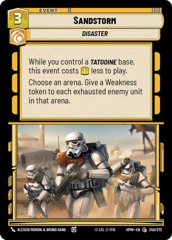 Sandstorm (Homeworlds)(HMW-240/272)(C)