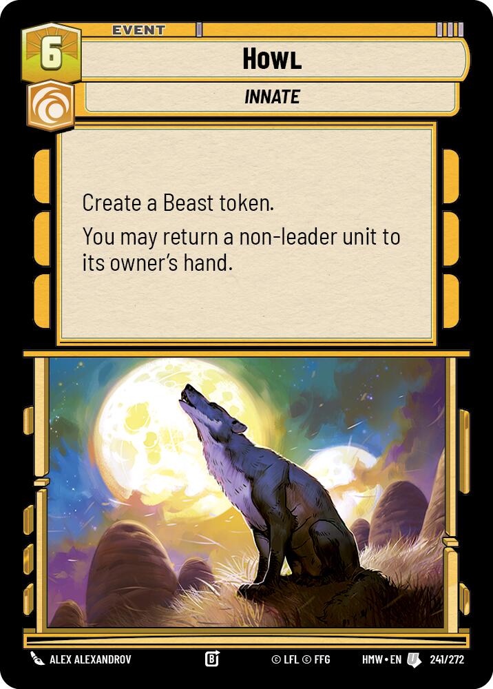 Howl (Homeworlds)(HMW-241/272)(U)
